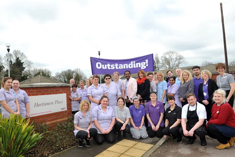 Eye care home rated ‘Outstanding’ by national care inspectors